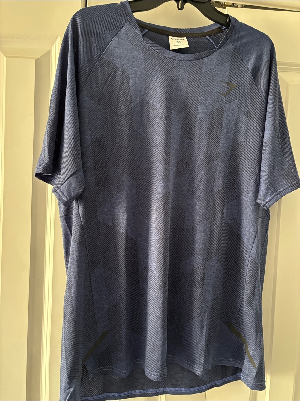 Gymshark Blue Short Sleeve Performance Tee
